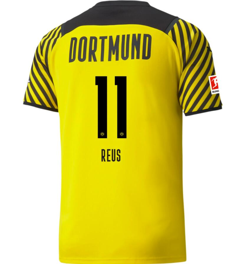 2021/22 Borussia Dortmund Home Kit Soccer Jersey MARCO REUS #11